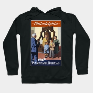 Pennsylvania Railroad Poster Hoodie